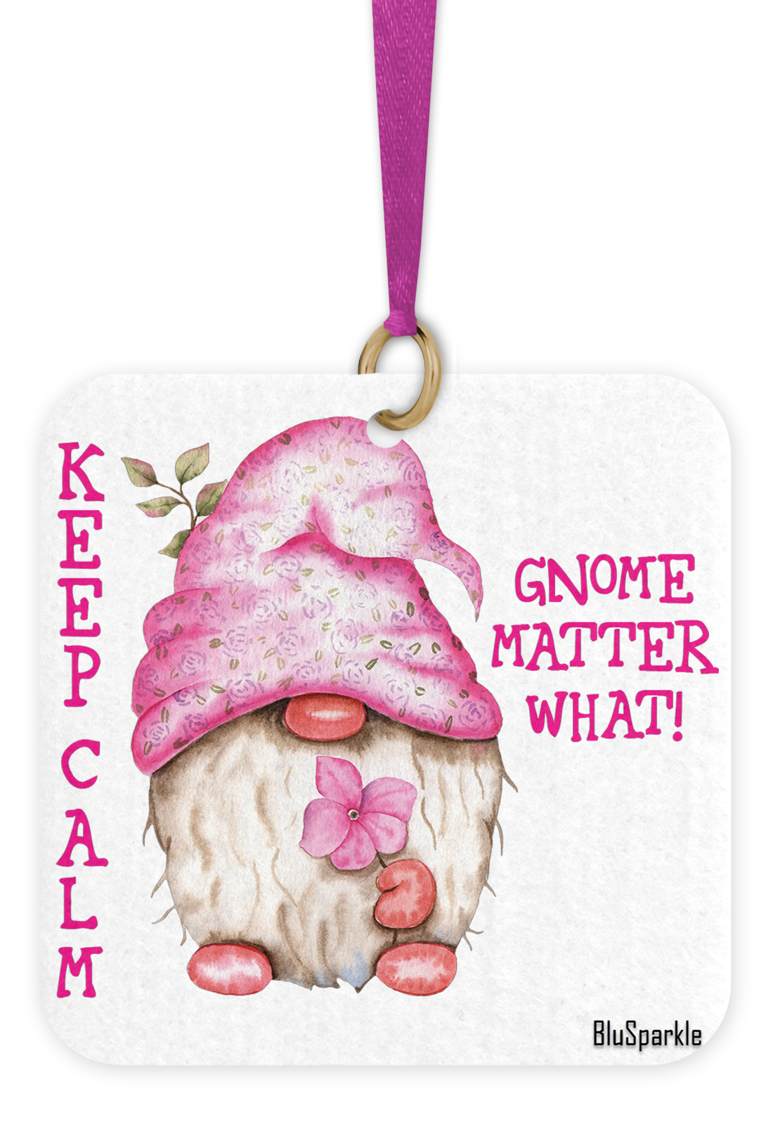 Keep Calm Gnome Matter What Fragrance By You Air Freshener