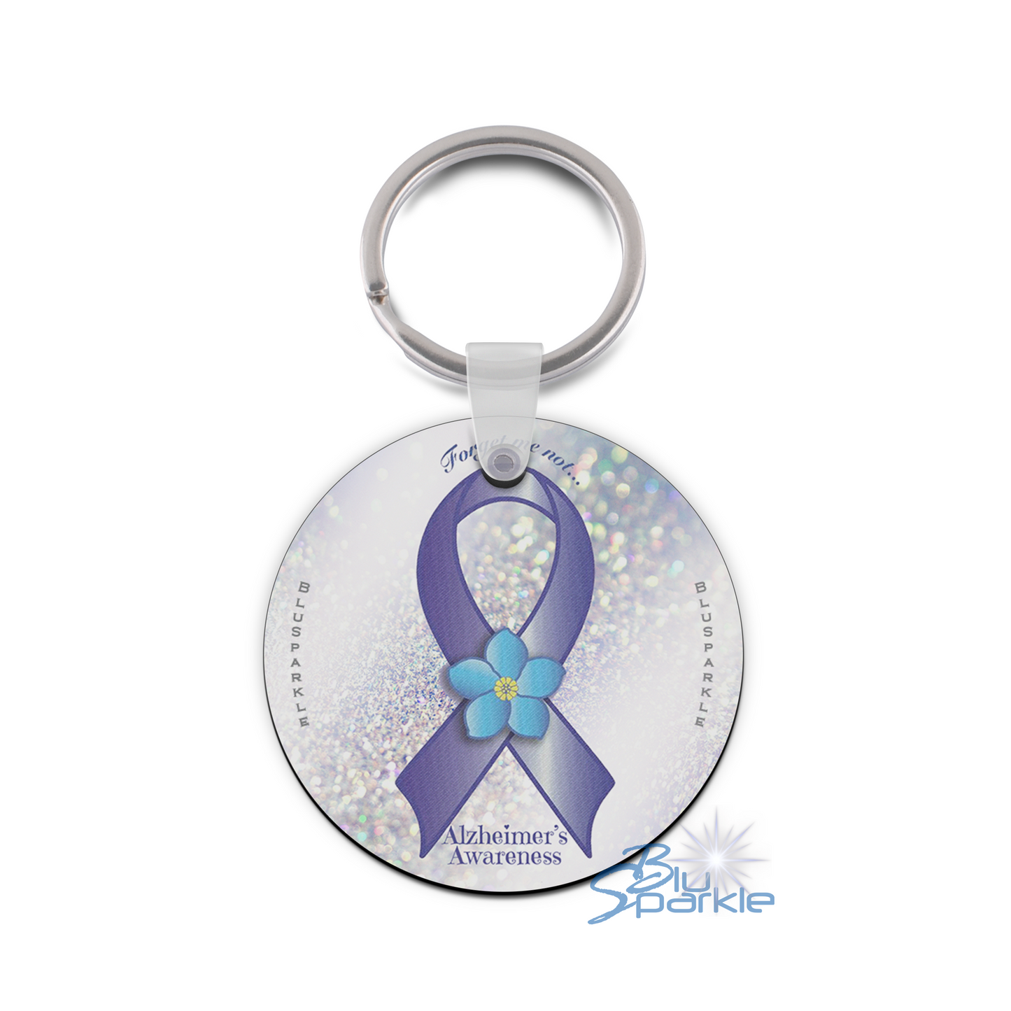 Alzheimer's Awareness Key Chain