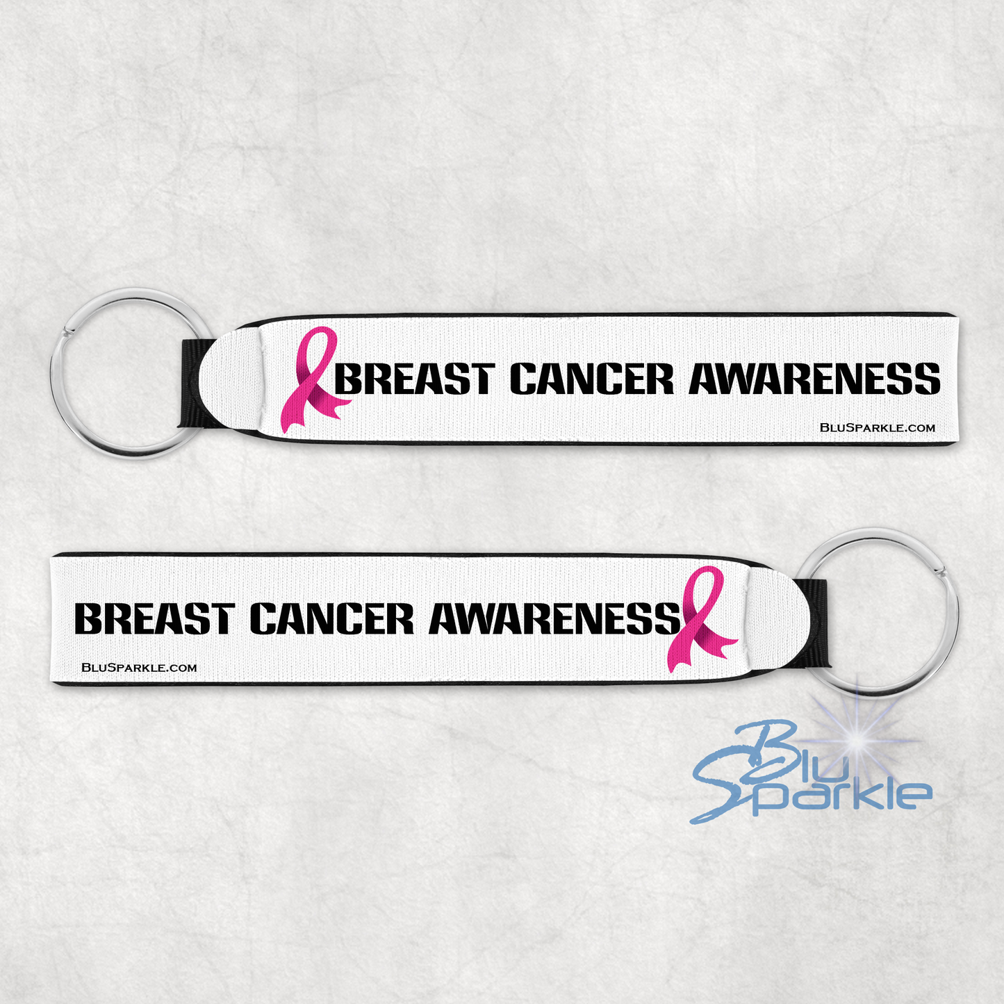 Breast Cancer Awareness Wristlet