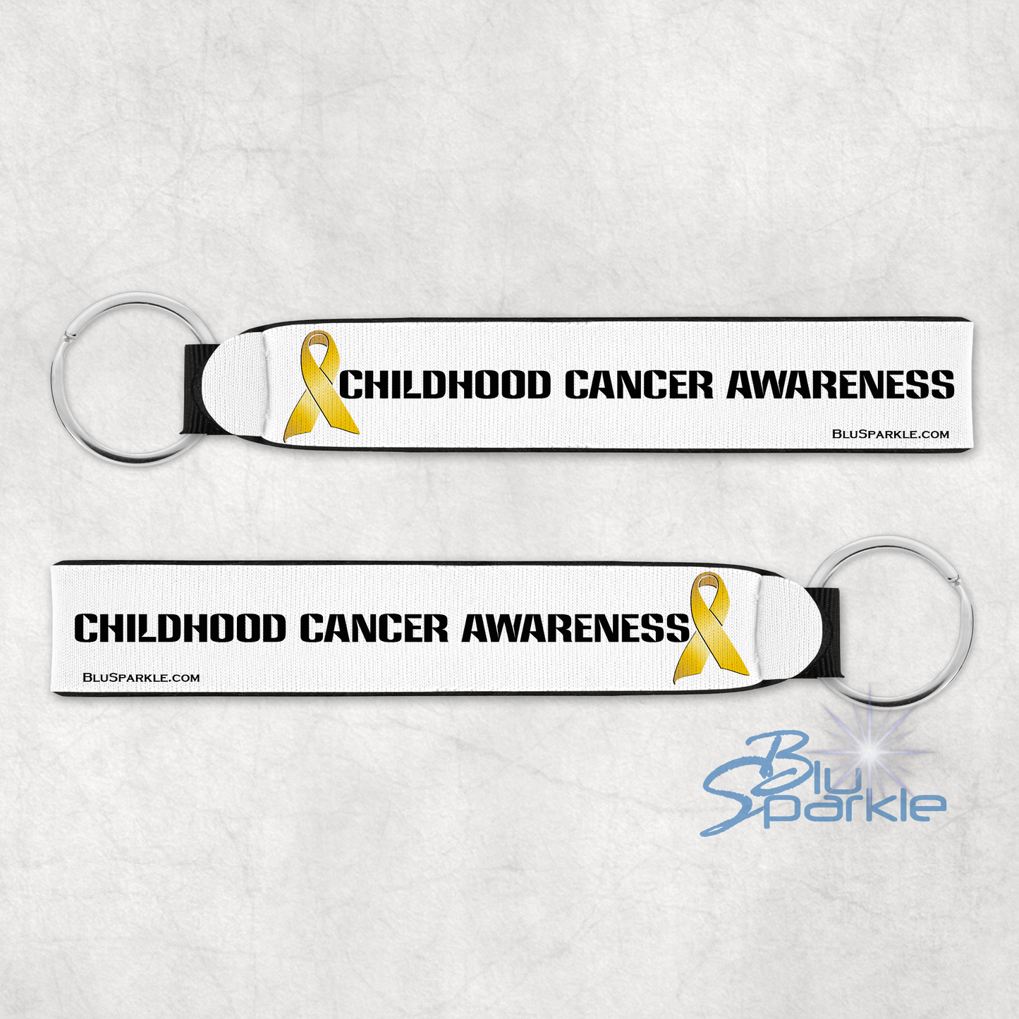 Childhood Cancer Awareness Wristlet