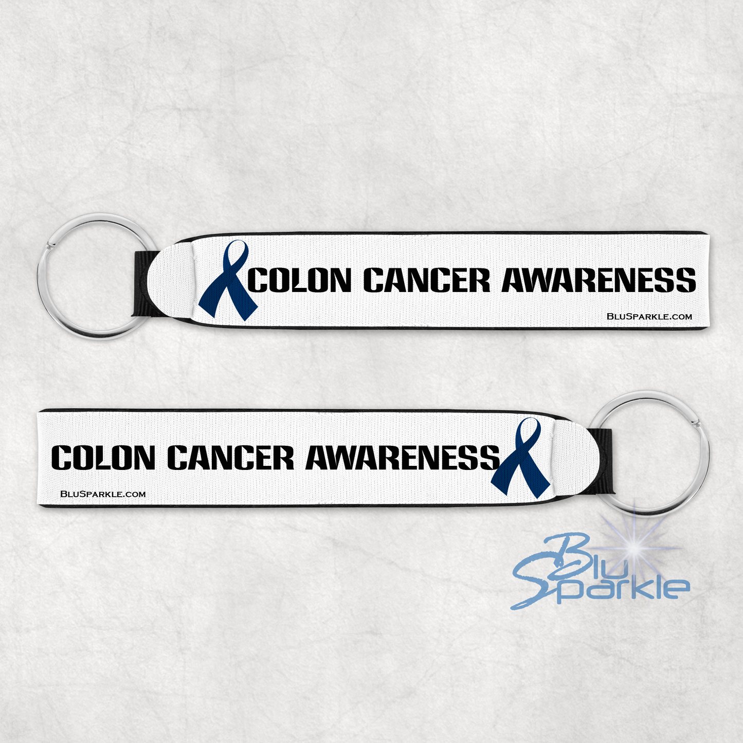 Colon Cancer Awareness Wristlet