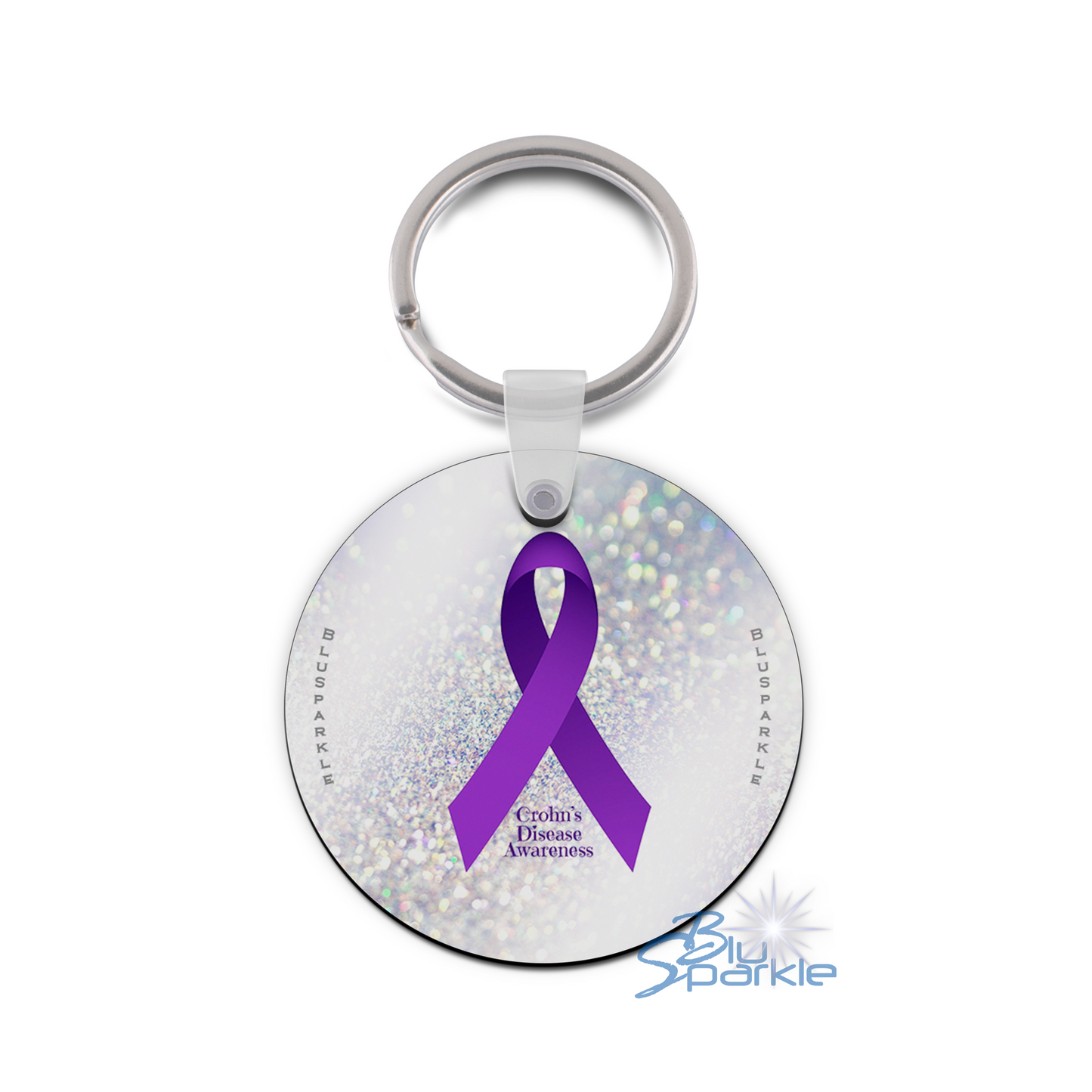 Crohn's Disease Awareness Key Chain