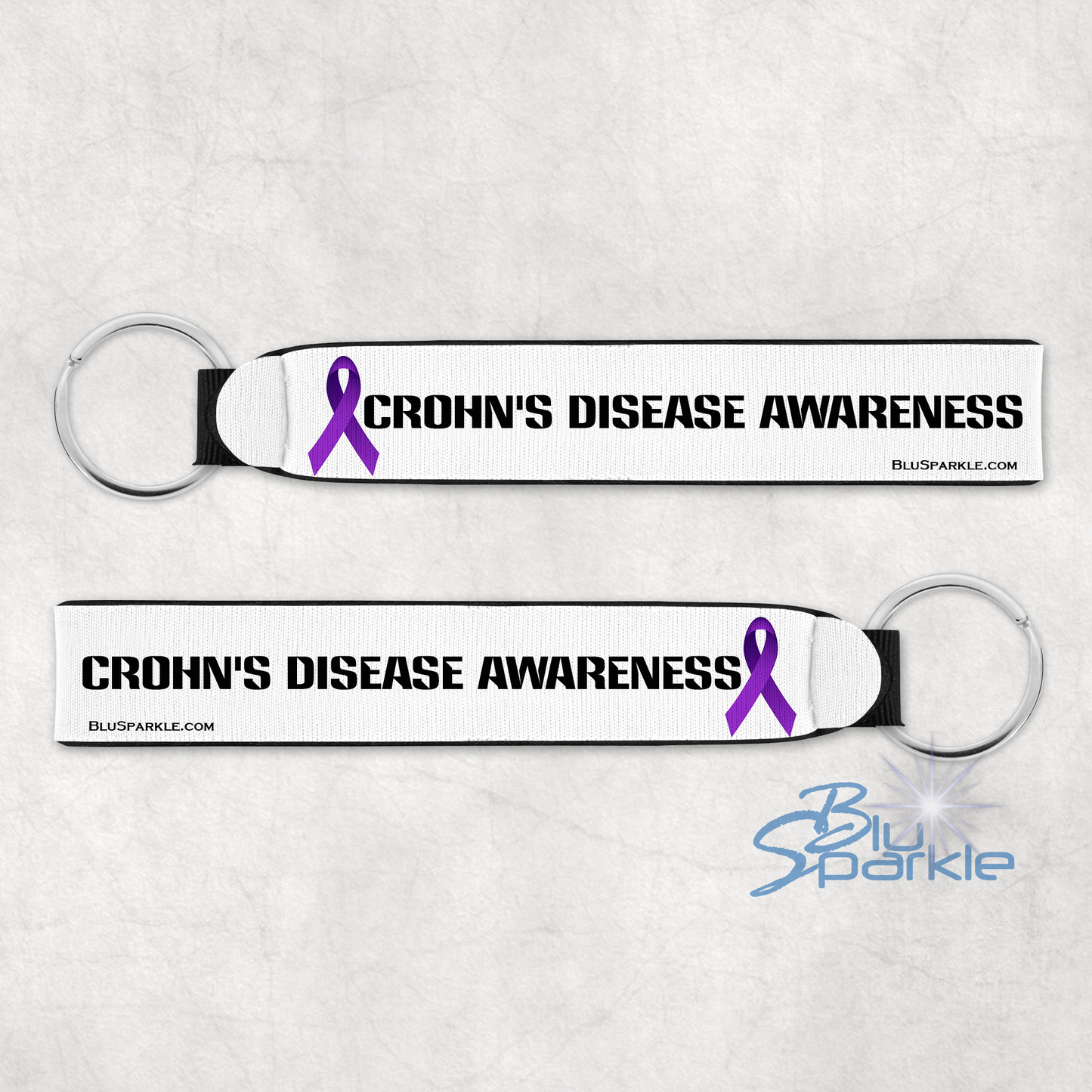 Crohn's Disease Awareness Wristlet