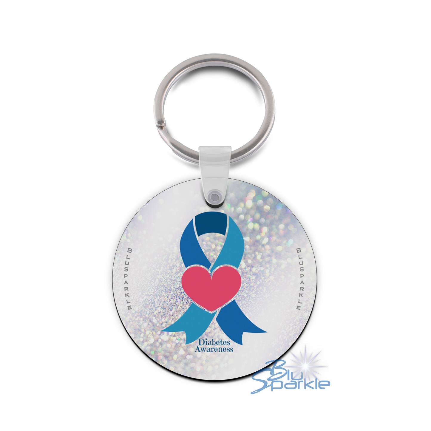 Diabetes Awareness Key Chain