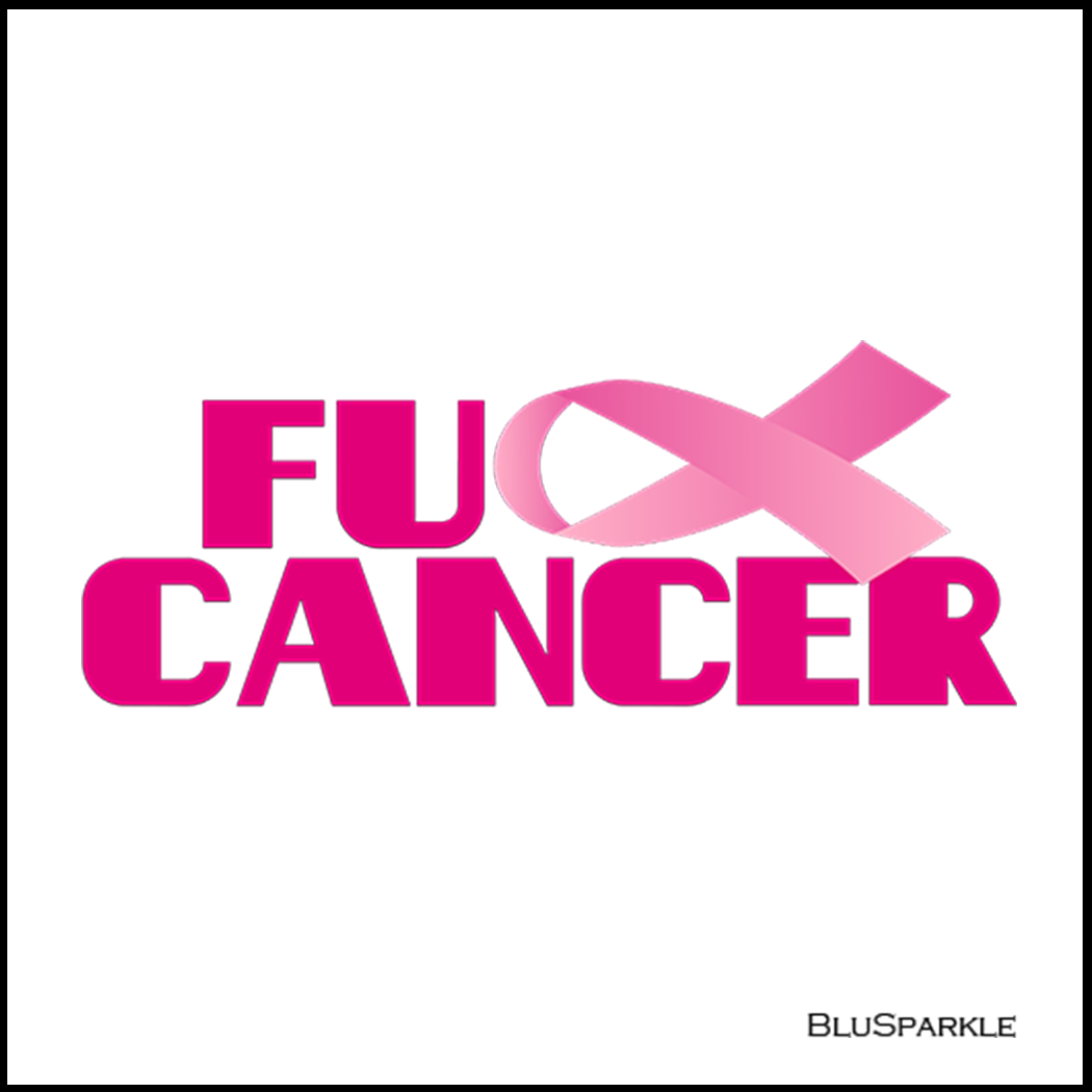 Fu** Cancer Wise Expression Sticker