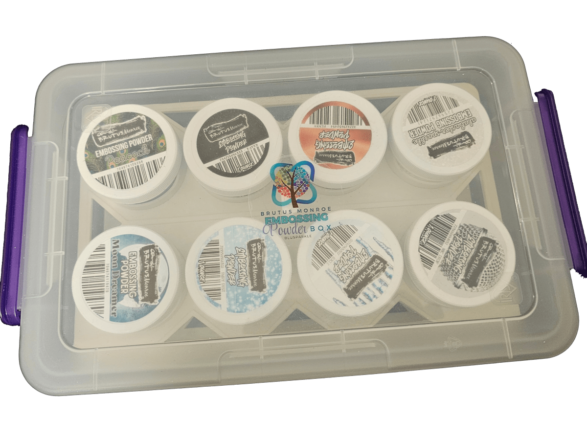 Embossing Powder Box (Brutus Monroe) - BluSparkle