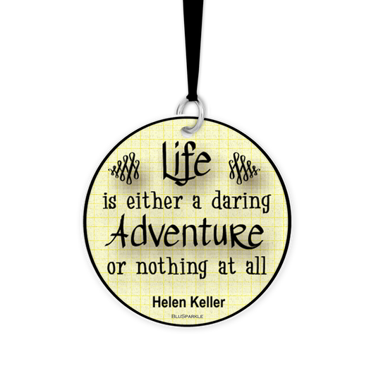 Life Is Either A Daring Adventure Or Nothing At All Fragrance By You Air Freshener