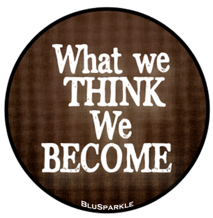 What We Think, We Become Wise Expression Sticker