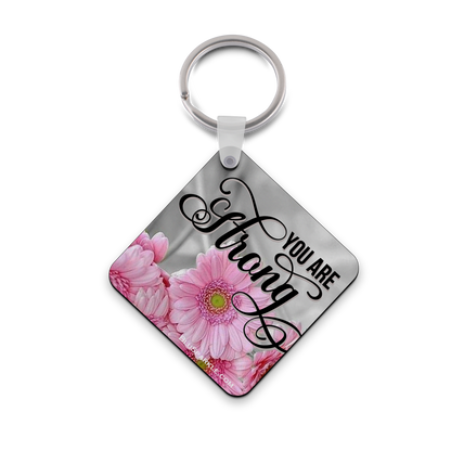 You Are Strong Wise Expression Key Chain