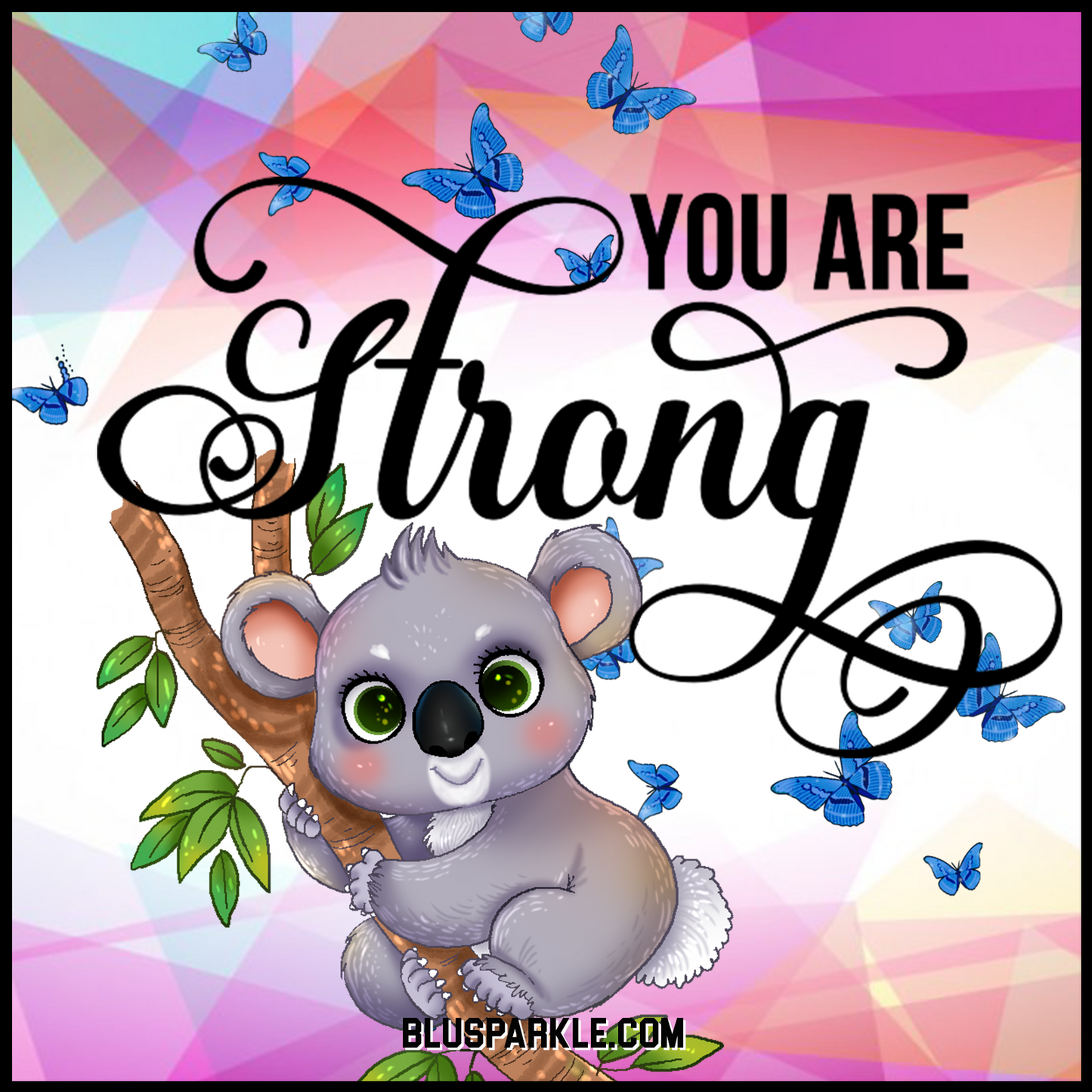 You Are Strong Wise Expression Sticker