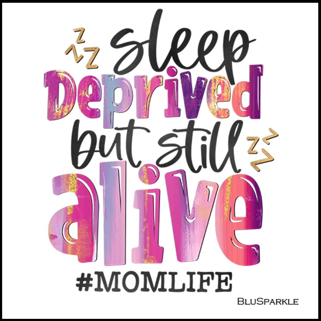 Sleep Deprived But Still Alive Wise Expression Magnet