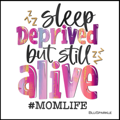 Sleep Deprived But Still Alive Wise Expression Magnet