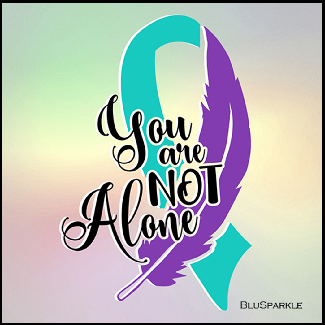 You Are Not Alone Wise Expression Magnet
