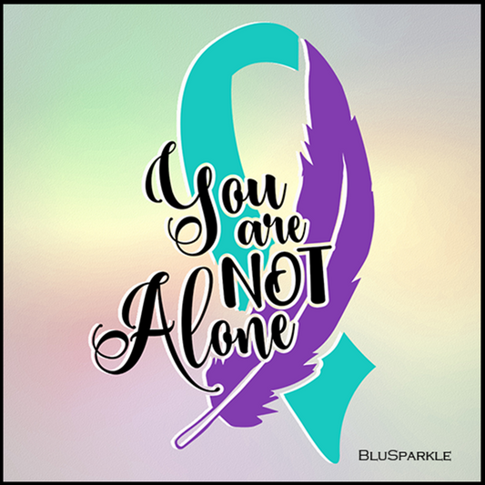 You Are Not Alone Wise Expression Sticker