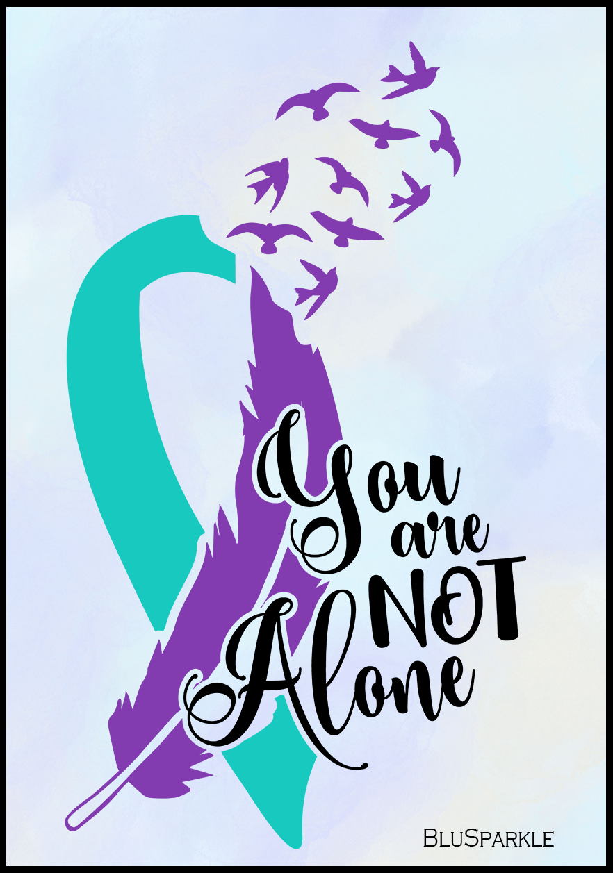 You Are Not Alone Wise Expression Magnet