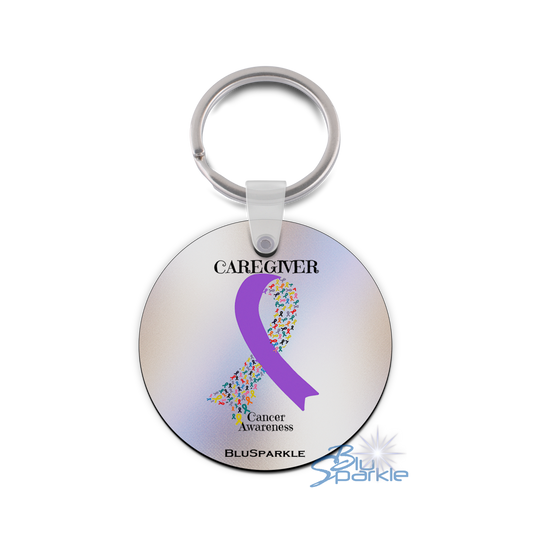 CAREGIVER Cancer Awareness Caregiver Awareness Key Chain