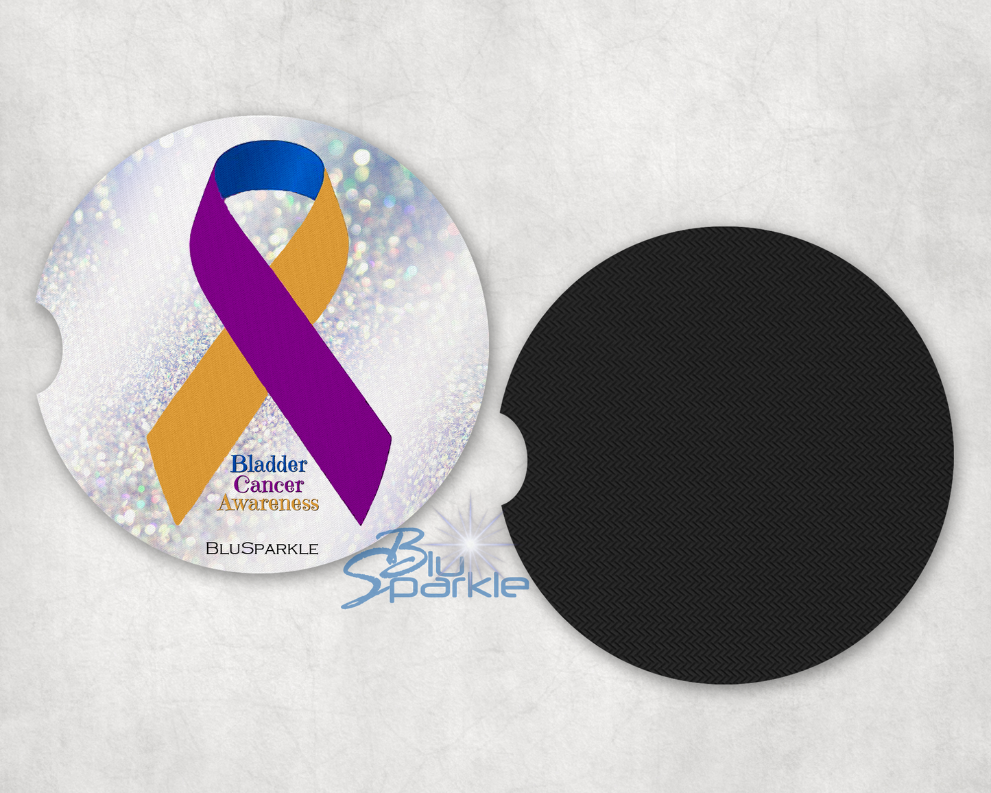 Bladder Cancer Awareness Car Coasters