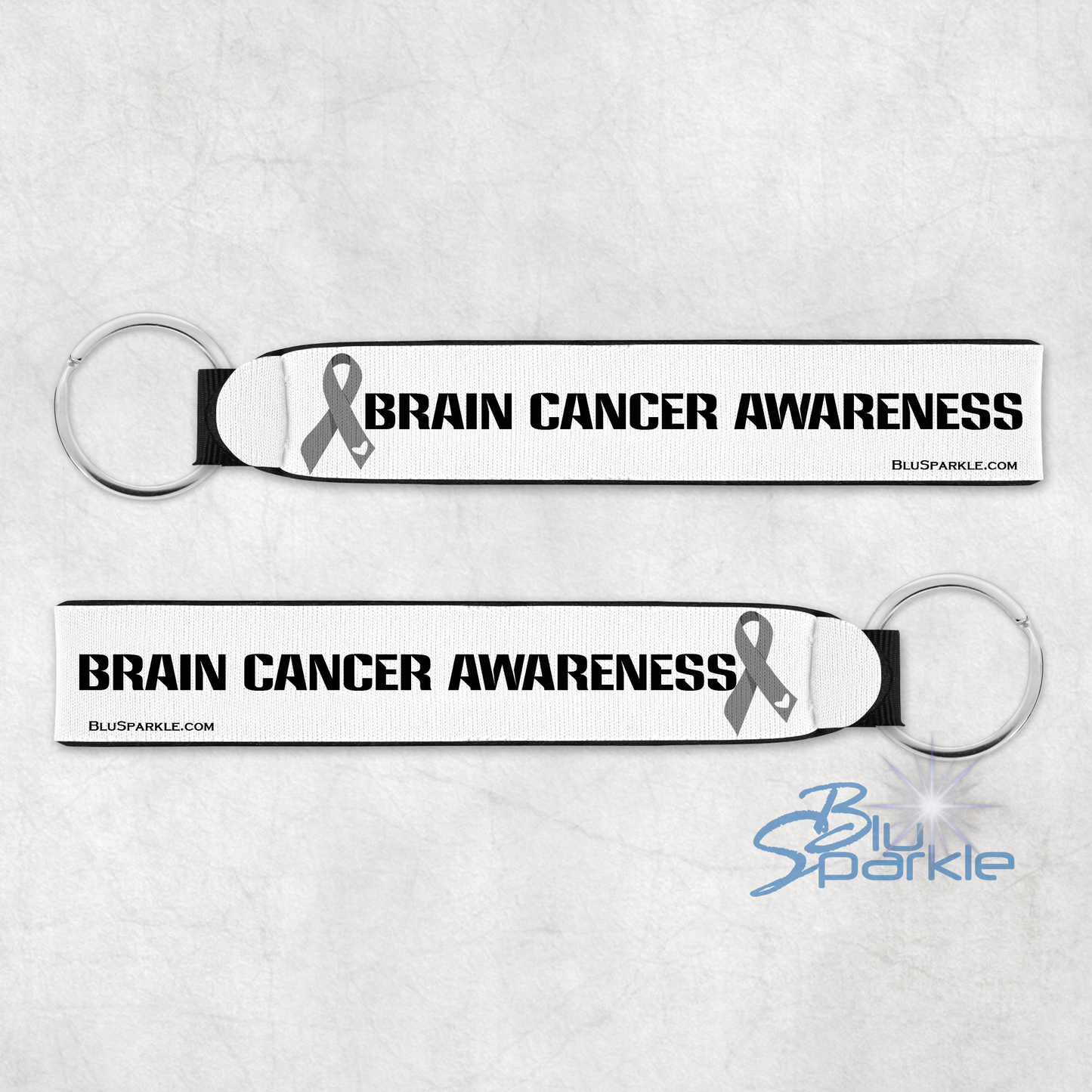 Brain Cancer Awareness Wristlet