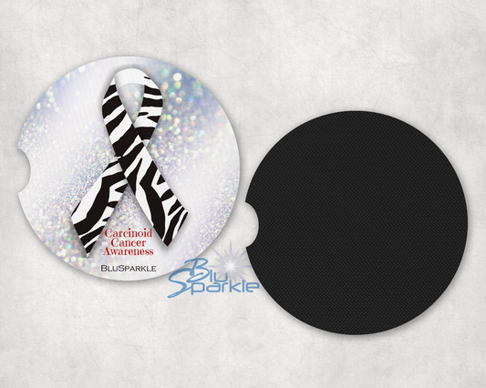 Carcinoid Cancer Awareness Car Coasters