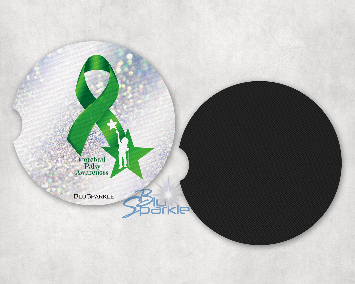 Cerebral Palsy Awareness Car Coasters
