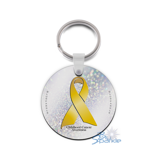 Childhood Cancer Awareness Key Chain