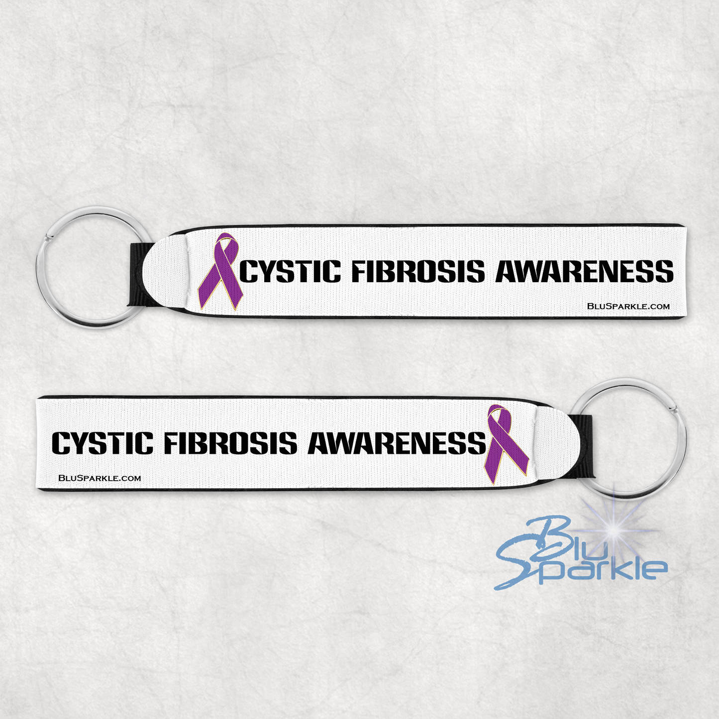 Cystic Fibrosis Awareness Wristlet