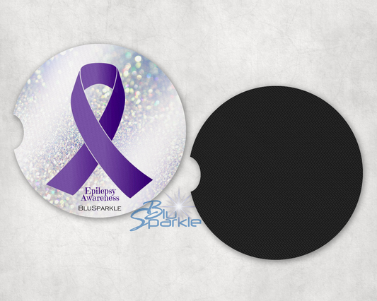 Epilepsy Awareness Car Coasters
