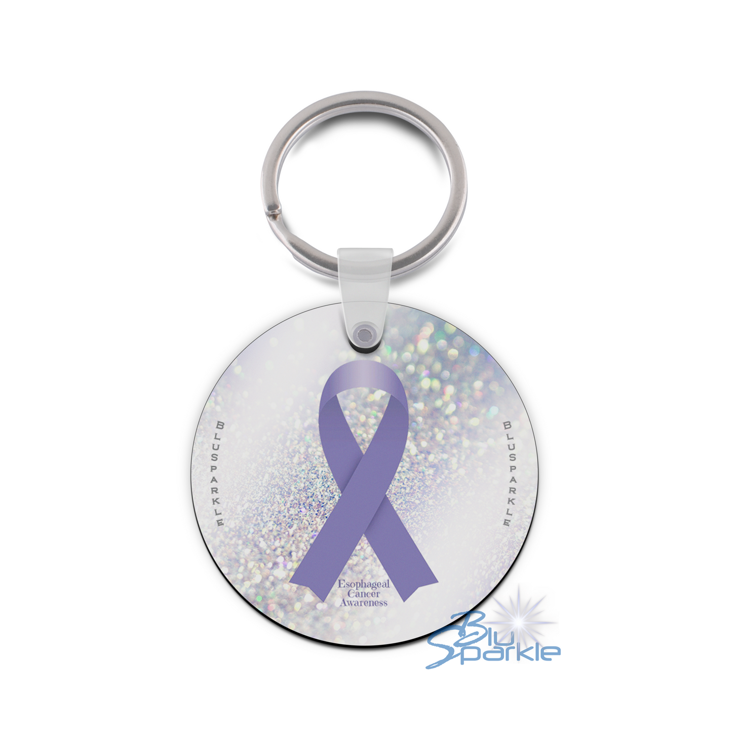 Esophageal Cancer Awareness Key Chain