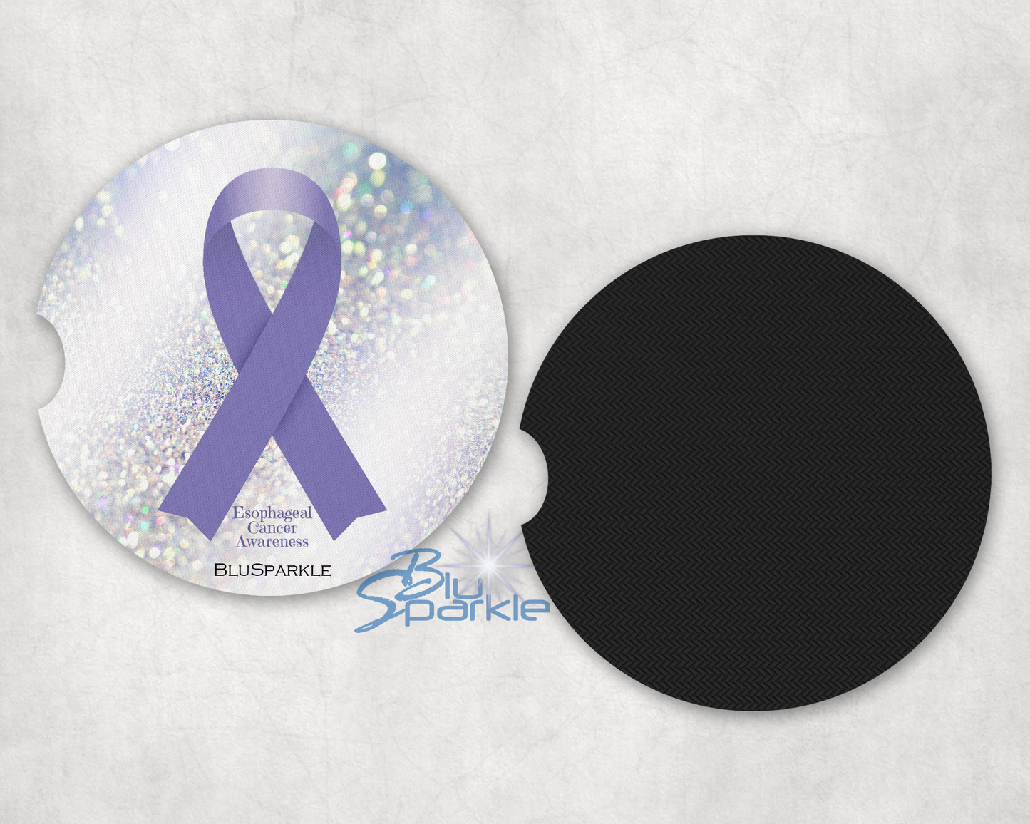 Esophageal Cancer Awareness Car Coasters