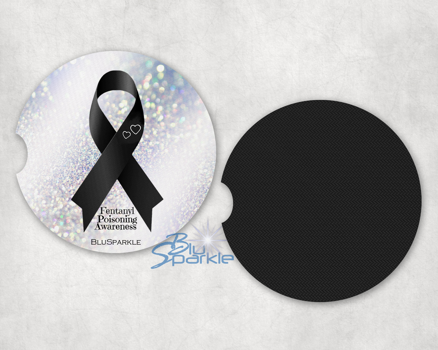 Fentanyl Poisoning Awareness Car Coasters