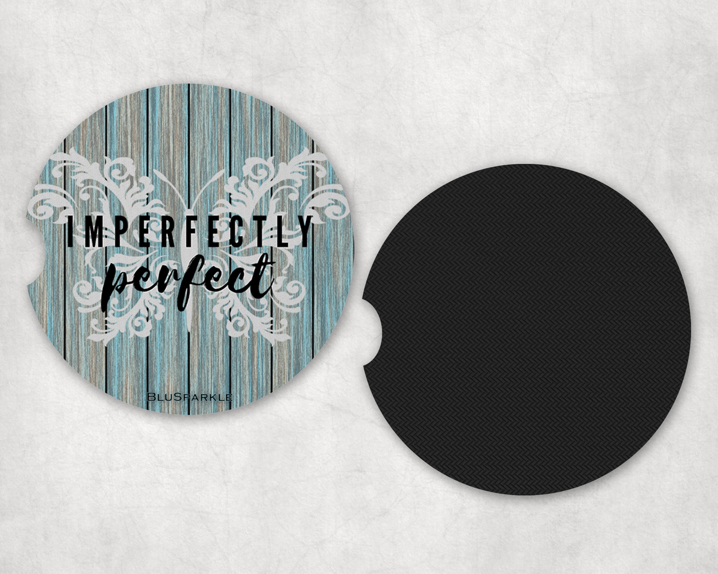 Imperfectly Perfect Car Coasters