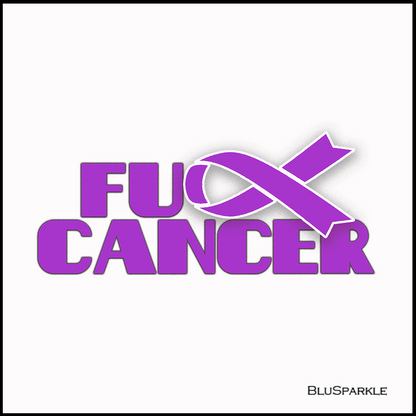 Fu** Cancer Awareness Magnet