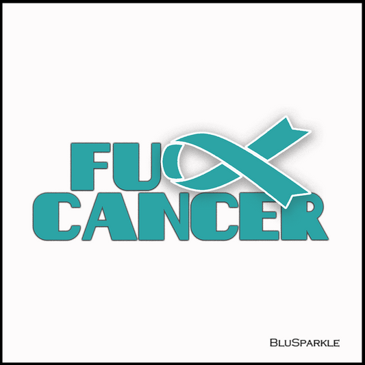 Fu** Cancer Awareness Sticker