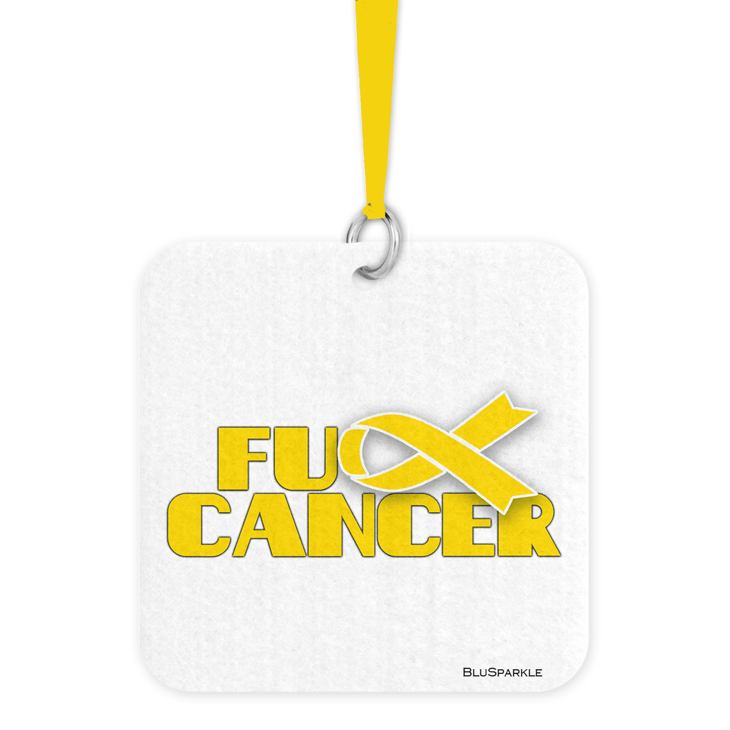 Fu** Cancer Awareness Fragrance By You Air Freshener