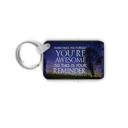 Sometimes You Forget You're Awesome So This Is Your Reminder Wise Expression Key Chain