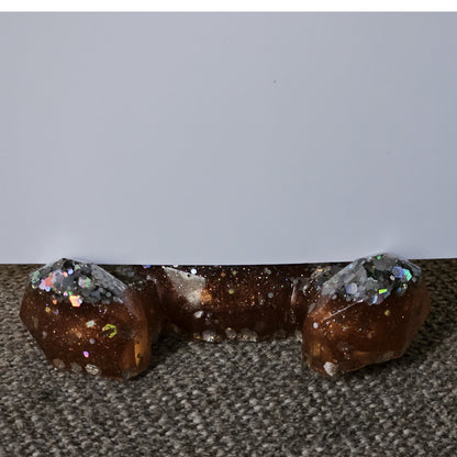 One-One-A-Kind "Colorful Resting Bear" Figurine