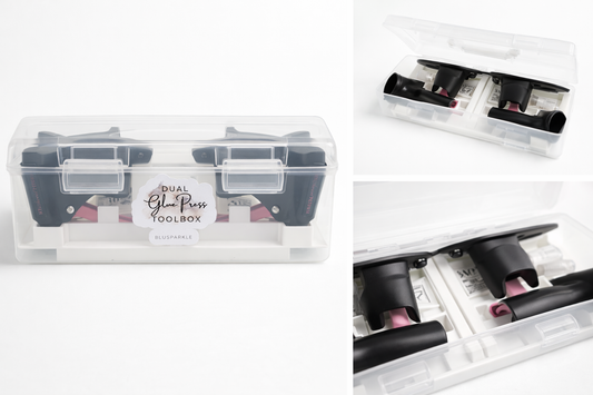 Dual Glue Press Toolbox for TWO My Sweet Petunia Precision Glue Presses