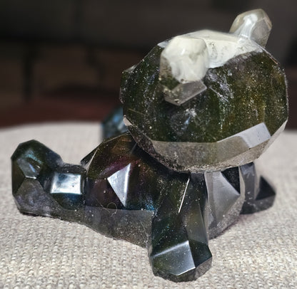 One-One-A-Kind "Dark Resting Bear" Figurine
