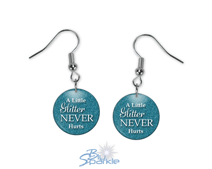 A Little Glitter Never Hurts - Earrings - BluSparkle