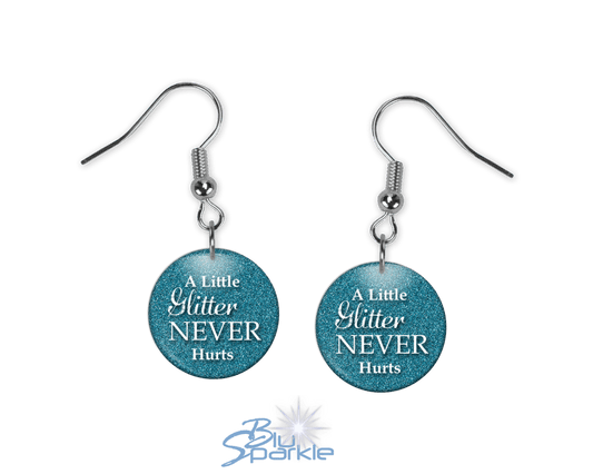 A Little Glitter Never Hurts - Earrings - BluSparkle