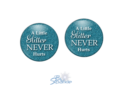 A Little Glitter Never Hurts - Earrings - BluSparkle