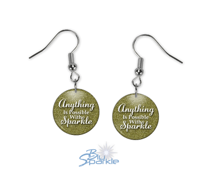 Anything Is Possible With Sparkle - Earrings - BluSparkle