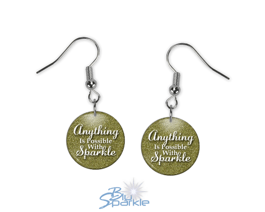 Anything Is Possible With Sparkle - Earrings - BluSparkle