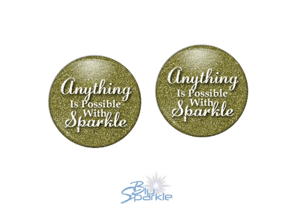 Anything Is Possible With Sparkle - Earrings - BluSparkle