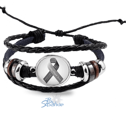 Awareness Ribbon - Personalized Bracelets - BluSparkle