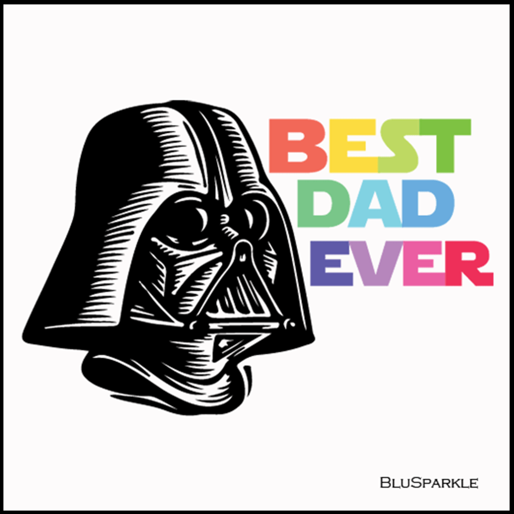 Best Dad Ever 3.5" Square Wise Expression Magnet - BluSparkle