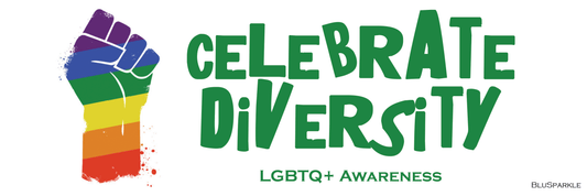 Celebrate Diversity Awareness Bumper Sticker - BluSparkle