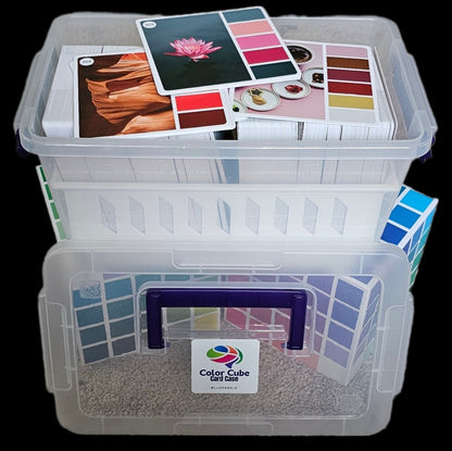 Color Cube Card Case (Sarah Renae Clark) - BluSparkle