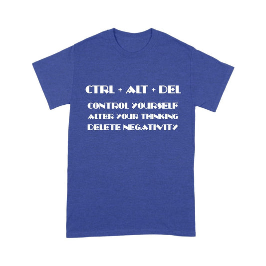 CTRL+ALT+DEL T-shirt - BluSparkle