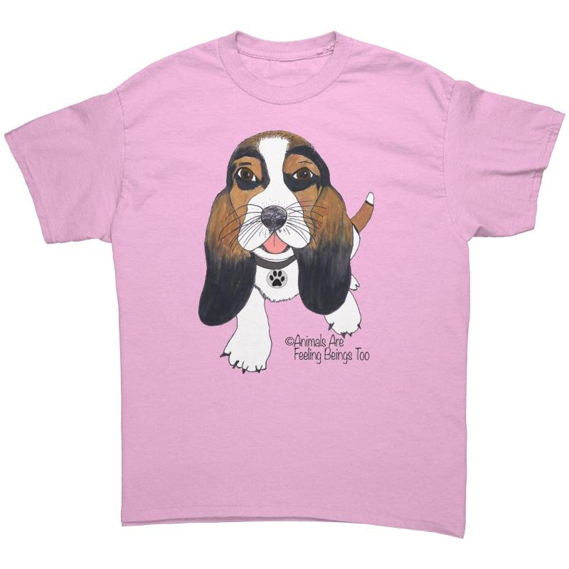 Dog Wagging Tail T-Shirt - BluSparkle